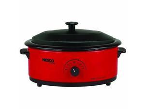 Nesco 4816-12 Roaster Oven, 6 Quart, Red