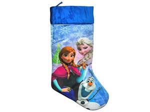 Disney Frozen Christmas Stocking 20inch Satin Fully Printed Disney Frozen Christmas Stocking 20inch Satin Fully Printed