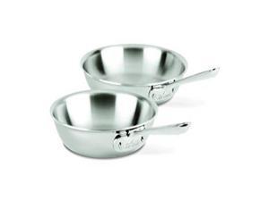 All-Clad 8400001978 D3 Stainless Steel Frying pan cookware set, 10-Inch and 12-Inch, Silver All-Clad 8400001978 D3 Stainless Steel Frying pan cookware set, 10-Inch and 12-Inch, Silver