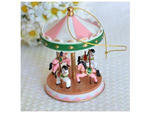 Unbranded Pink Circus Carousel Cake Topper for Baby Showers, Birthdays Vintage Carnival Unbranded Pink Circus Carousel Cake Topper for Baby Showers, Birthdays Vintage Carnival
