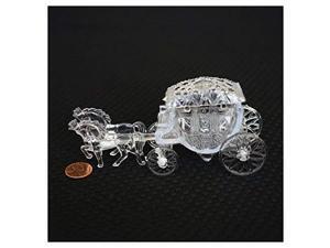 Unbranded Royal Vintage Cinderella Horse and Carriage Coach Cake Topper Clear Unbranded Royal Vintage Cinderella Horse and Carriage Coach Cake Topper Clear