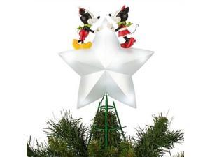 Disney Mickey and Minnie Mouse Light-Up Tree Topper Disney Mickey and Minnie Mouse Light-Up Tree Topper