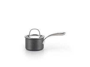 Lagostina H9042364 Nera Hard Anodized Nonstick 2-Quart Saucepan with Hammered Stainless Steel Lid, Dishwasher Safe Cookware,Grey Lagostina H9042364 Nera Hard Anodized Nonstick 2-Quart Saucepan with Hammered Stainless Steel Lid, Dishwasher Safe Cookware,Grey