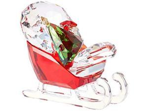 Swarovski Santa's Sleigh Christmas Holiday Figurine, Red/Green/Clear Crystal - 5403203 Swarovski Santa's Sleigh Christmas Holiday Figurine, Red/Green/Clear Crystal - 5403203