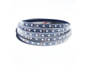 Aclorol WS2811 Addressable LED Strip Light 5050 RGB 16FT 300 SMD (100 Pixels) Dream Color Waterproof IP67 Black PCB 12V DC Aclorol WS2811 Addressable LED Strip Light 5050 RGB 16FT 300 SMD (100 Pixels) Dream Color Waterproof IP67 Black PCB 12V DC