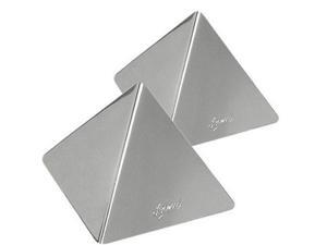 Ateco 4936 Stainless Steel Medium Pyramid Mold, Set of 2, 3.5 by 2.5-Inches High Ateco 4936 Stainless Steel Medium Pyramid Mold, Set of 2, 3.5 by 2.5-Inches High