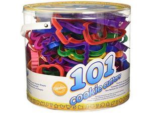 Wilton Cookie Cutters Set, 101-Piece - Alphabet, Numbers and Holiday Cookie Cutters