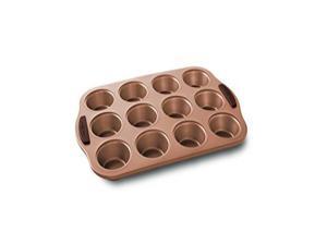 Nordic Ware 48343 12 Cup Freshly Baked Muffin Pan, Copper Nordic Ware 48343 12 Cup Freshly Baked Muffin Pan, Copper