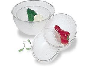 Carlisle 720807 Round Pebbled Salad Serving Bowl, 1.7 Quart, Clear (Pack of 12) Carlisle 720807 Round Pebbled Salad Serving Bowl, 1.7 Quart, Clear (Pack of 12)