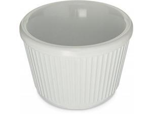 Carlisle S28702 Melamine Fluted Ramekin, 4 oz. Capacity, White (Case of 48) Carlisle S28702 Melamine Fluted Ramekin, 4 oz. Capacity, White (Case of 48)
