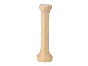Mrs. Anderson's Baking Dual-Sided Pastry Dough Tart Tamper, Hardwood, 6-Inches