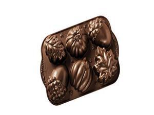 Nordic Ware Autumn Treats Pan, Bronze Nordic Ware Autumn Treats Pan, Bronze