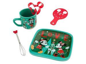 Disney Santa Mickey and Minnie Mouse Hot Cocoa Gift Set MUTLI Disney Santa Mickey and Minnie Mouse Hot Cocoa Gift Set MUTLI