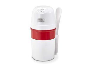 DASH DPIC100GBWH04 My Pint Electric Machine for Gelato, Sorbet + Frozen Yogurt Ice Cream Maker, 0.4qt, White DASH DPIC100GBWH04 My Pint Electric Machine for Gelato, Sorbet + Frozen Yogurt Ice Cream Maker, 0.4qt, White