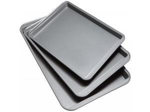 Good Cook Set Of 3 Non-Stick Cookie Sheet Good Cook Set Of 3 Non-Stick Cookie Sheet