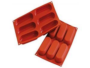Silikomart SF103/C Silicone Classic Collection Mold Shapes, Savoiardo/ Ladyfinger Silikomart SF103/C Silicone Classic Collection Mold Shapes, Savoiardo/ Ladyfinger