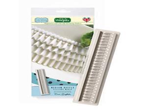 Medium Ruffle Silicone Royal Icing Mold, Ceri Griffiths Creative Cake System for Decorating, Sugarpaste, Fondants and Candies, Food Safe Medium Ruffle Silicone Royal Icing Mold, Ceri Griffiths Creative Cake System for Decorating, Sugarpaste, Fondants and Candies, Food Safe