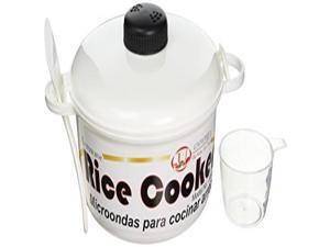 uniware microwave rice cooker with cup, 10 cups, 2.5 qt uniware microwave rice cooker with cup, 10 cups, 2.5 qt
