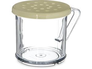 Carlisle 426004 Polycarbonate Cheese Shaker/Dredge with Lid, 1 Cup Capacity, Yellow (Pack of 12) Carlisle 426004 Polycarbonate Cheese Shaker/Dredge with Lid, 1 Cup Capacity, Yellow (Pack of 12)