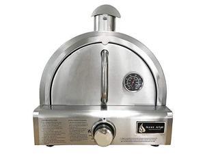 Mont Alpi MAPZ-SS Table Top Gas Pizza Oven, Large, Stainless Steel