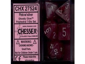 CHX27402 Chessex Chessex Marmo Avorio Cubo Set Boxed 