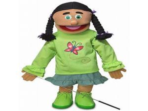 25 Jasmine Hispanic Girl Full Body Ventriloquist Style Puppet 