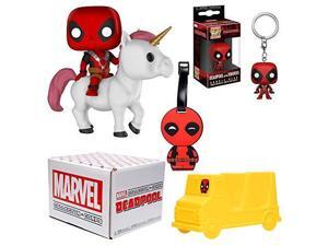 Funko Marvel Collector Corps Box, Deadpool Theme Funko Marvel Collector Corps Box, Deadpool Theme