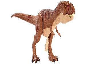 Jurassic World Battle Damage Roarin' Super Colossal Tyrannosaurus Rex Figure Jurassic World Battle Damage Roarin' Super Colossal Tyrannosaurus Rex Figure
