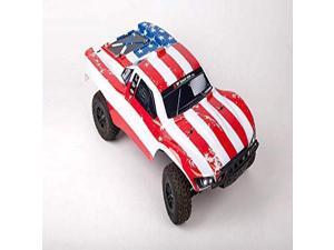 R-C-01 Custom Body Unpainted with Stickers Clear Body Compatible for 1//10 Scale RC Car or Truck Truck not Included