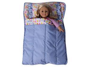 Baby Whitney Quilted Patchwork 18" Doll All-in-One Bed Comforter (DOLL NOT INCLUDED) Baby Whitney Quilted Patchwork 18" Doll All-in-One Bed Comforter (DOLL NOT INCLUDED)