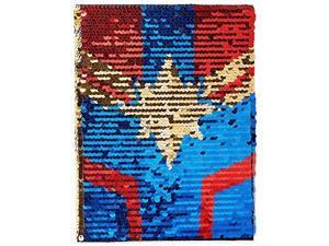 Marvel Captain Marvel Sequin Journal Marvel Captain Marvel Sequin Journal