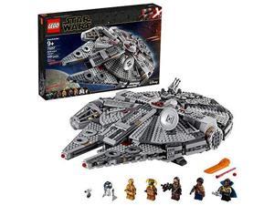 LEGO Star Wars: The Rise of Skywalker Millennium Falcon 75257 Starship Model Building Kit and Minifigures, New 2019 (1,351 Pieces)
