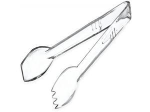 Carlisle 400907 Carly Salad Tong, 9", Clear (Pack of 12) Carlisle 400907 Carly Salad Tong, 9", Clear (Pack of 12)