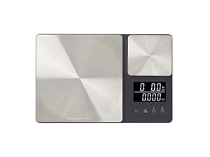 KitchenAid KQ909 Dual Platform Digital Kitchen Scale, 11 pound capacity, Black KitchenAid KQ909 Dual Platform Digital Kitchen Scale, 11 pound capacity, Black