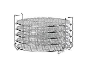 Ninja AOP104BRN Foodi Accessory Dehydrator Stand, 6.5 & 8 qt, Stainless Steel Ninja AOP104BRN Foodi Accessory Dehydrator Stand, 6.5 & 8 qt, Stainless Steel