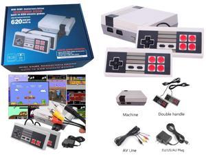 620 Retro Game Console, AV Output Mini NES Console Built-in Hundreds of Classic Video Games System