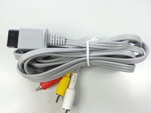 %100 OFFICIAL NINTENDO GENUINE AUDIO VIDEO AV CABLE CORD FOR WII/WII U (RVL-009) %100 OFFICIAL NINTENDO GENUINE AUDIO VIDEO AV CABLE CORD FOR WII/WII U (RVL-009)