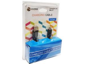 Wii U GamePad Charge Cable -10FT (BLACK) Wii U GamePad Charge Cable -10FT (BLACK)
