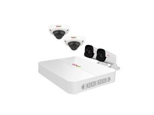 Revo America RU42D2GB2GA-1T Ultra HD Audio Capable 4 Channel Surveillance System with 4 4MegaPixel Cameras