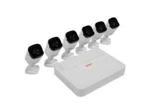 Revo America RU82B6GA-2T Ultra HD Audio Capable 8 Channel Surveillance System with 6 4MP Cameras