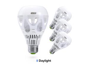 SANSI 150 Watt Equivalent LED Light Bulbs, 18W, A21 LED Bulbs, 2000lm, 5000K Daylight, E26 Medium Base, Non-Dimmable, 180 Degree Beam Angle, General Lighting, Pack of 4