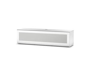 Sonorous Studio ST-160B I/R Friendly Wood and Glass TV Stand with Hidden Wheels for Sizes up to 70" (Modern Design with 6 Shelves For Your Audio/Video Components and Consoles) - White Glass Cover Sonorous Studio ST-160B I/R Friendly Wood and Glass TV Stand with Hidden Wheels for Sizes up to 70" (Modern Design with 6 Shelves For Your Audio/Video Components and Consoles) - White Glass Cover