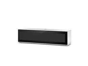 Sonorous Studio ST-160B I/R Friendly Wood and Glass TV Stand with Hidden Wheels for Sizes up to 70" (Modern Design with 6 Shelves For Your Audio/Video Components and Consoles) - Black Glass Cover Sonorous Studio ST-160B I/R Friendly Wood and Glass TV Stand with Hidden Wheels for Sizes up to 70" (Modern Design with 6 Shelves For Your Audio/Video Components and Consoles) - Black Glass Cover