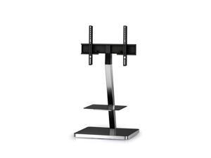 Sonorous PL-2710 Modern TV Floor Stand Mount / Bracket with Tempered Glass Shelf For Sizes up to 60" (Aluminum Construction) Sonorous PL-2710 Modern TV Floor Stand Mount / Bracket with Tempered Glass Shelf For Sizes up to 60" (Aluminum Construction)