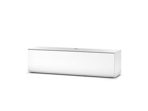 Sonorous Studio ST-160B Wood and Glass TV Stand with Hidden Wheels for Sizes up to 70" (Modern Design with 6 Shelves For Your Audio/Video Components and Consoles, Comes with I/R Repeater) - White Sonorous Studio ST-160B Wood and Glass TV Stand with Hidden Wheels for Sizes up to 70" (Modern Design with 6 Shelves For Your Audio/Video Components and Consoles, Comes with I/R Repeater) - White