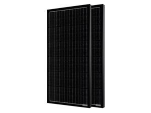 ACOPOWER 2x100 Watts Monocrystalline All Black Solar Panel (2 Pack, 200W) ACOPOWER 2x100 Watts Monocrystalline All Black Solar Panel (2 Pack, 200W)
