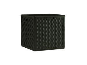 Suncast BMDB60 Deck Box Cube, Wicker-Look Resin, 60-Gal. - Quantity 1 Suncast BMDB60 Deck Box Cube, Wicker-Look Resin, 60-Gal. - Quantity 1