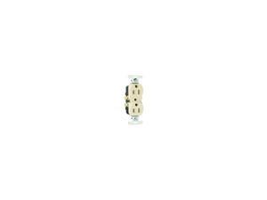 3232ICACC20 Duplex Outlet, Copper/Aluminum, 2-Pole, 3-Wire Ground, Ivory, 15-Amp, 125-Volt - Quantity 20 3232ICACC20 Duplex Outlet, Copper/Aluminum, 2-Pole, 3-Wire Ground, Ivory, 15-Amp, 125-Volt - Quantity 20