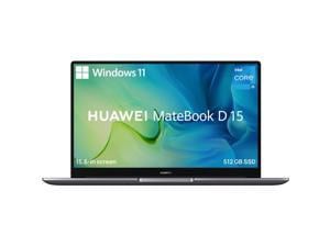 Refurbished Huawei Laptop MateBook D 15 BODWDH9 Intel Core i5 11th Gen 1135G7 240GHz 8 GB Memory 512 GB PCIe SSD Intel Iris Xe Graphics 156 Windows 11 Home 64bit