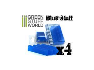 Green Stuff World Blue Stuff Thermoplastic Model Molding Bars 4 Pieces 9015